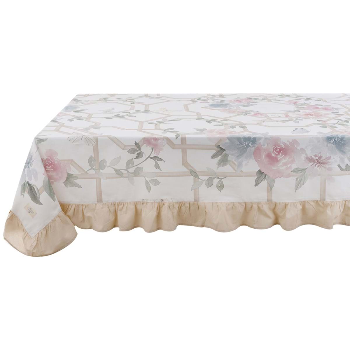 BLANC MARICLÒ Tovaglia Floral Twist