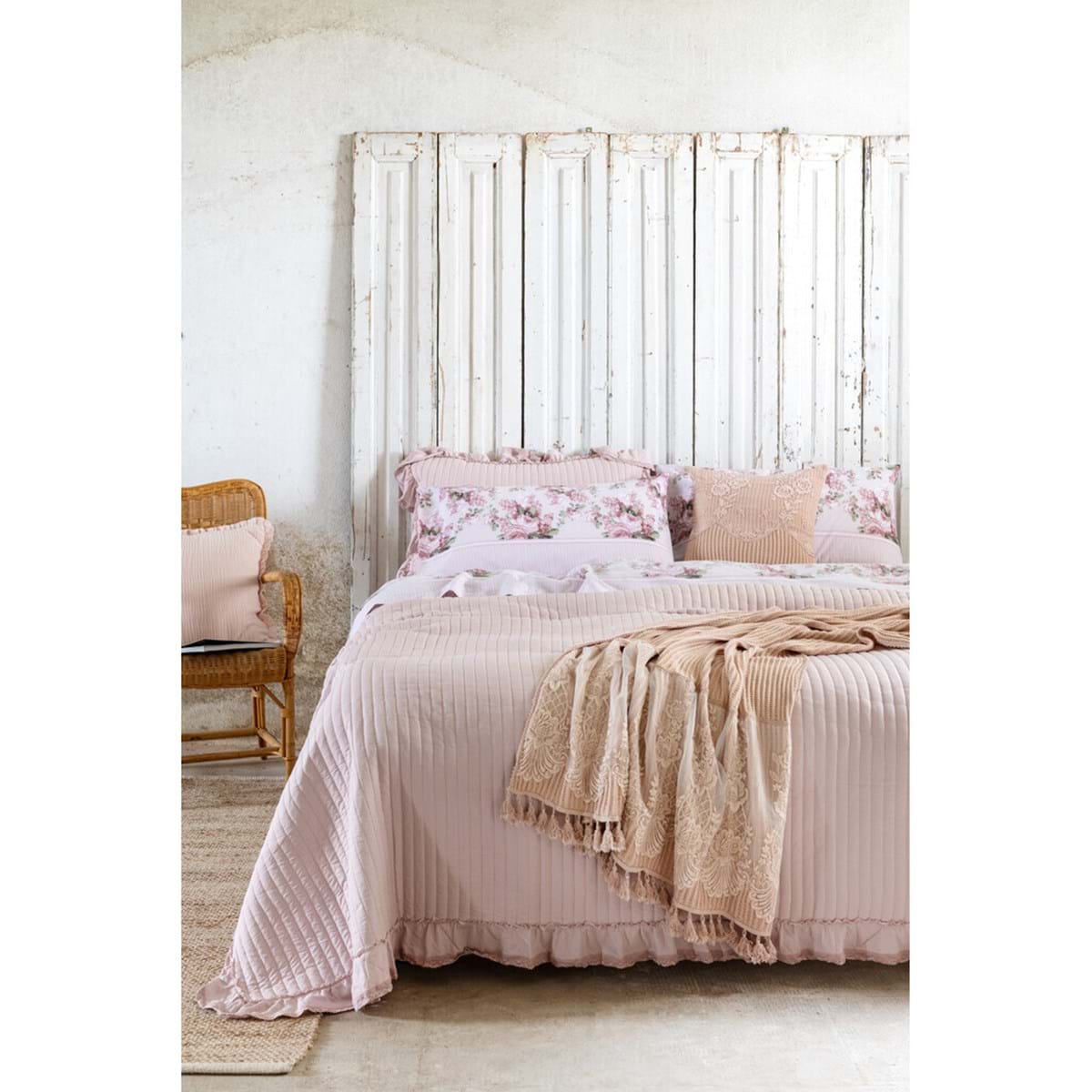 BLANC MARICLÒ Copritutto Dentelle Naturale