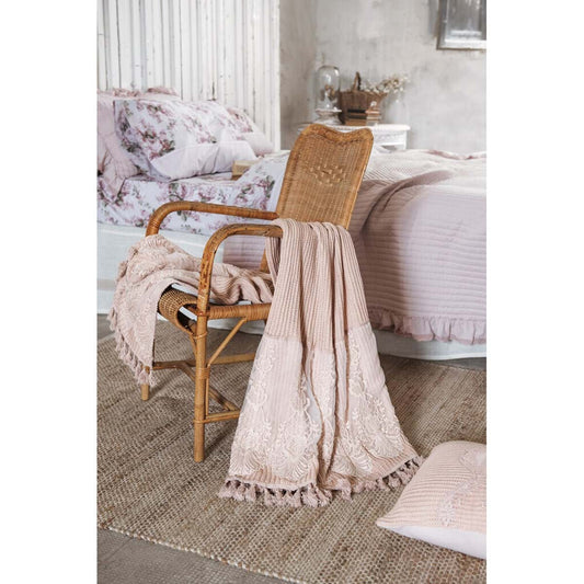 BLANC MARICLÒ Copritutto Dentelle Rosa