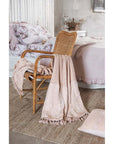 BLANC MARICLÒ Copritutto Dentelle Rosa