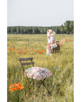 BLANC MARICLÒ - Copri Cuscino Coquelicot con gala