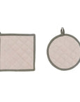 BLANC MARICLÒ - Set presine Coquelicot