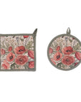BLANC MARICLÒ - Set presine Coquelicot