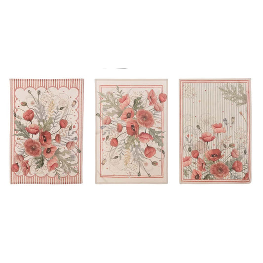 BLANC MARICLÒ - Canovacci assortiti Coquelicot