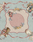 BLANC MARICLÒ - Foulard Portauovo di pasqua Joyeuses Paques
