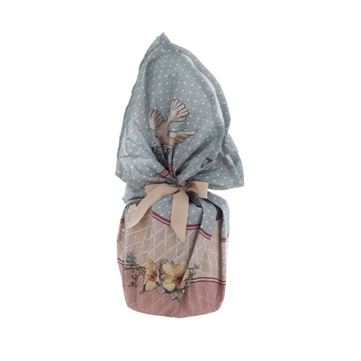 BLANC MARICLÒ - Foulard Portauovo di pasqua Joyeuses Paques