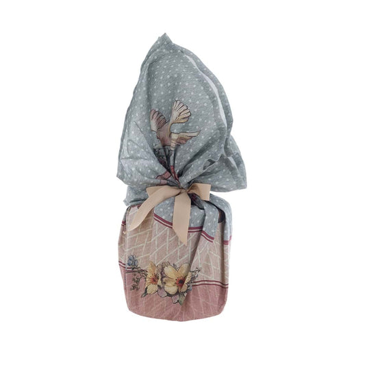 BLANC MARICLÒ - Foulard Portauovo di pasqua Joyeuses Paques