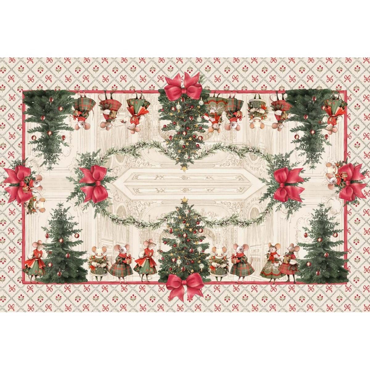 BLANC MARICLÒ - Tovaglia Favola di Natale