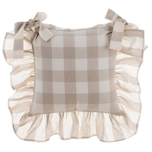 BLANC MARICLÒ - Copricuscino con Gala Bolgheri Collection Naturale