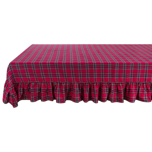 BLANC MARICLÒ - Tovaglia Magia Tartan con gala