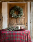 BLANC MARICLÒ - Runner con gala Magia Tartan