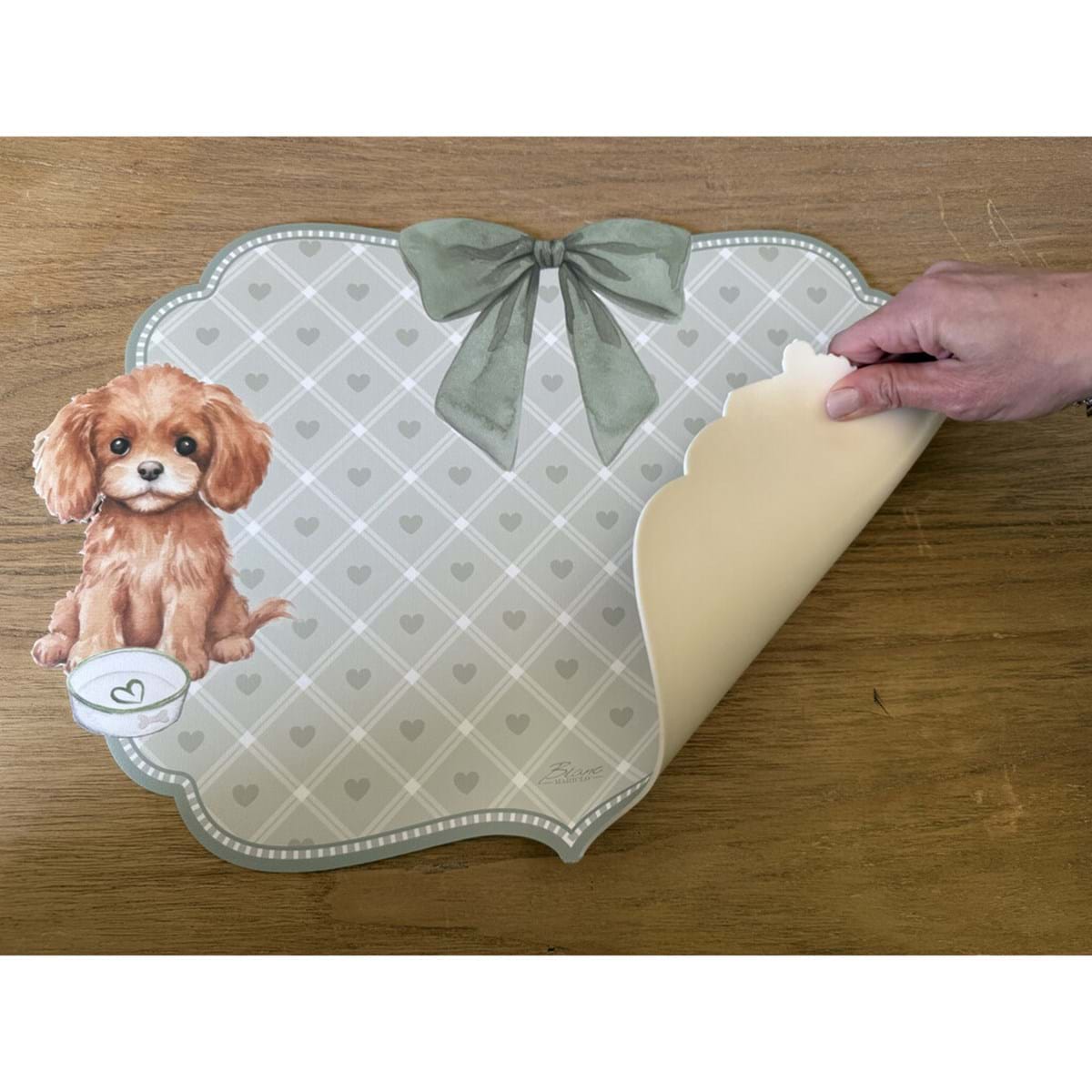 BLANC MARICLÒ - Tovaglietta vinile cani