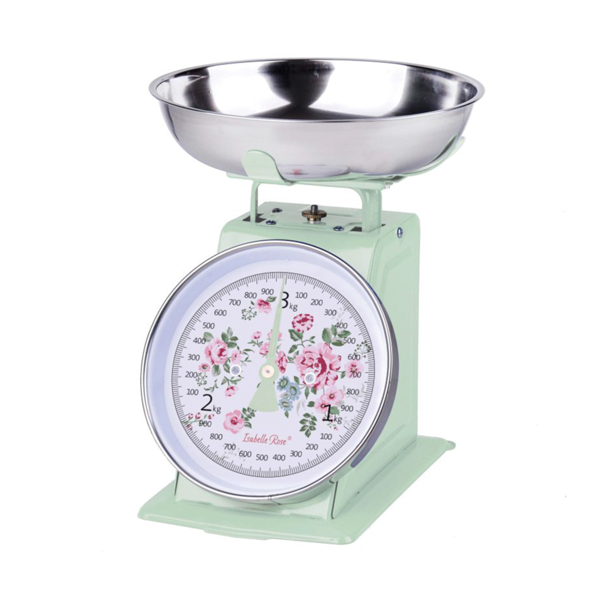 BILANCIA CUCINA VERDE ISABELLE ROSE SHABBY, PROVENZALE