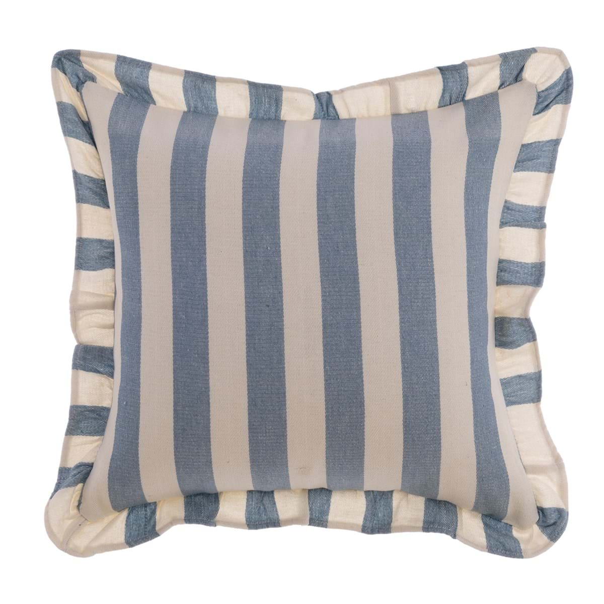 Blanc Mariclò Cuscino arredo con gala, Righe di sole, shabby chic, a Manfredonia  Foggia