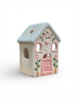 Isabelle Rose - Mini casetta in ceramica con LED 10cm