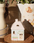 Isabelle Rose - Mini casetta in ceramica con LED 10cm