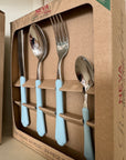 Neva Posateria - Romantica Azzurro polveroso set 24 pezzi