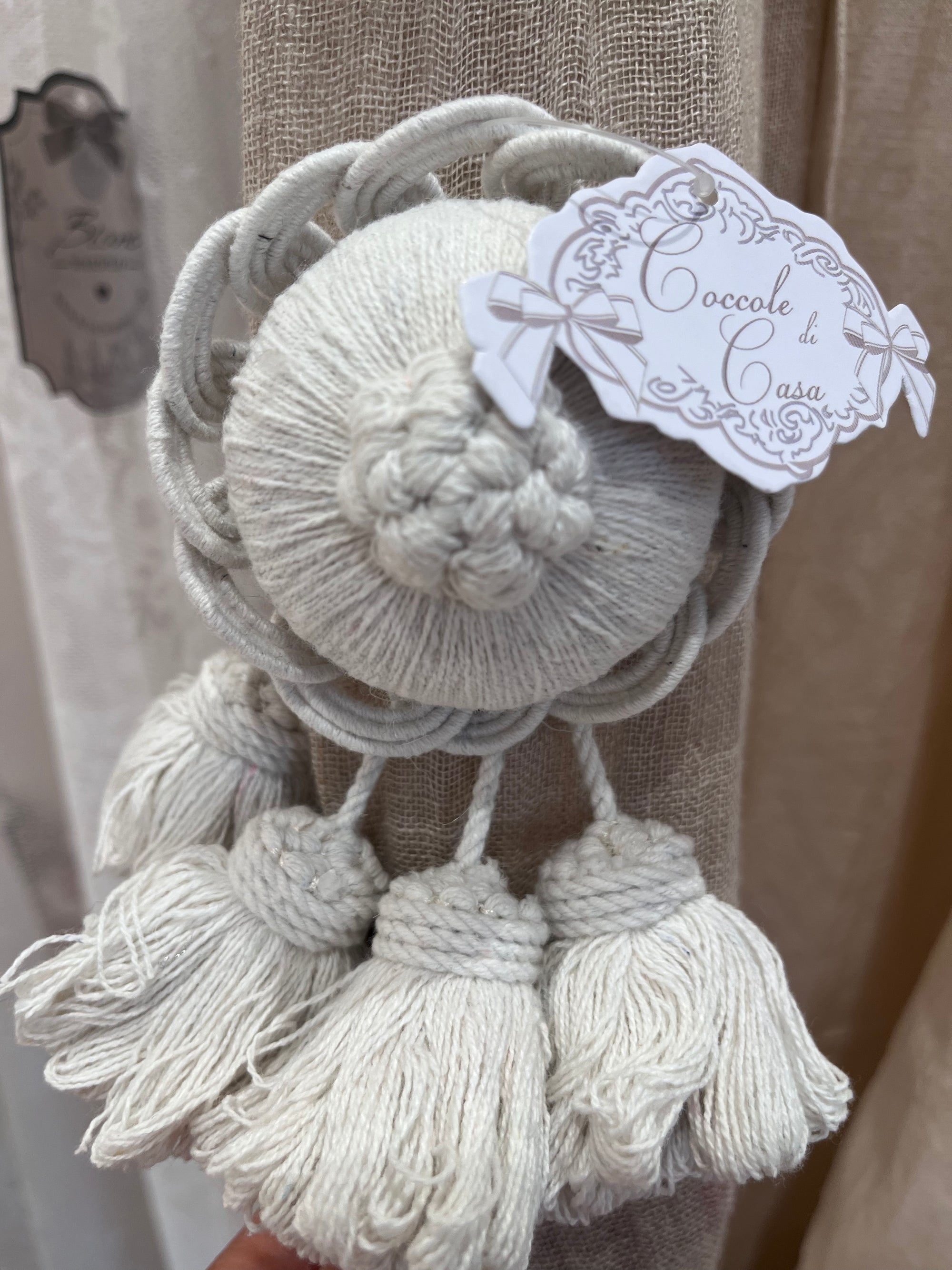 Coccole di Casa SET2 Nappette con calamita "Agnes"