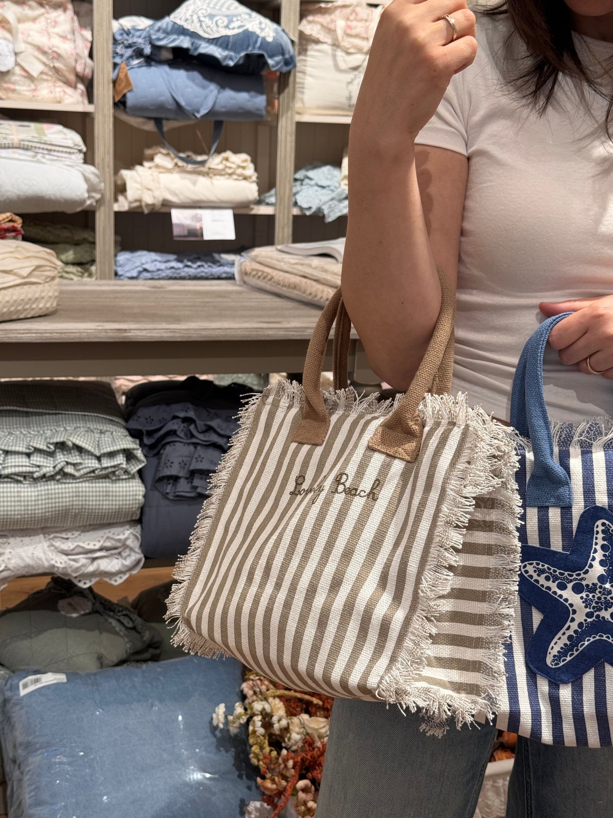 LOVELY SHABBY/BEACH- Borsa Mare piccola Handbag (borsa a mano)