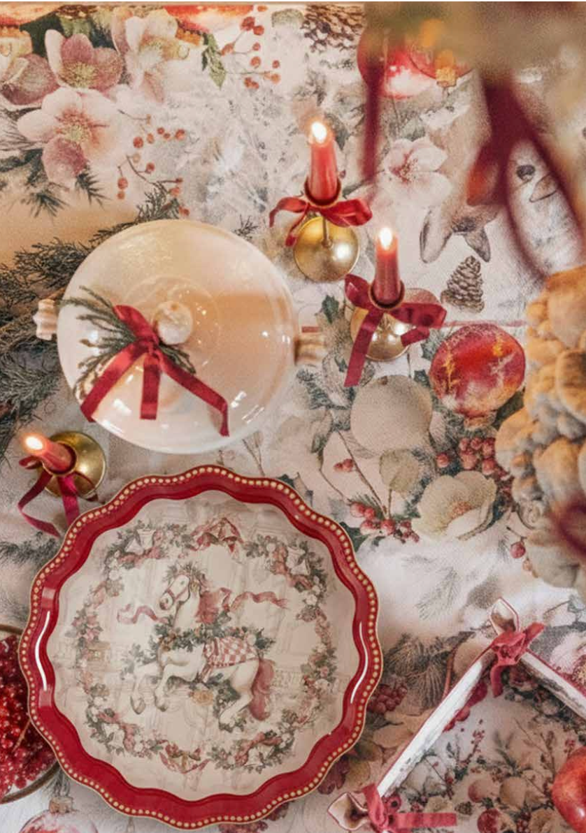 VASSOI NATALE BLANC MARICLÒ cavalli