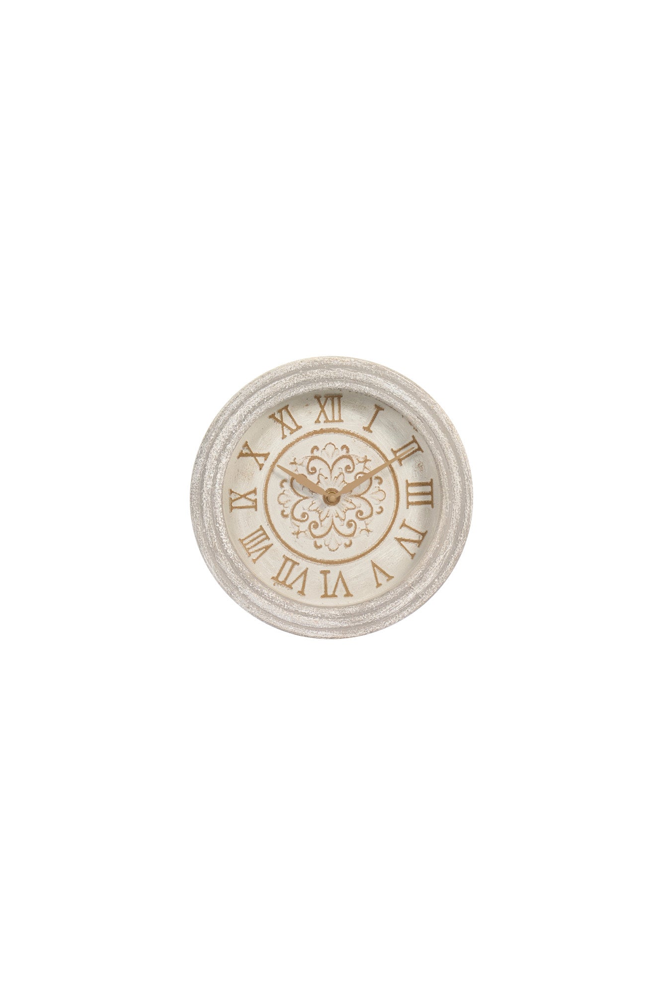 Orologio Nuvole di Stoffa Danidè eleganza shabby chic in legno decapato con numeri romani. Arreda con stile vintage ogni ambiente Acquista a Manfredonia Foggia 