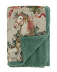 blanc mariclo, plaid sherpa natale calessi e calessini