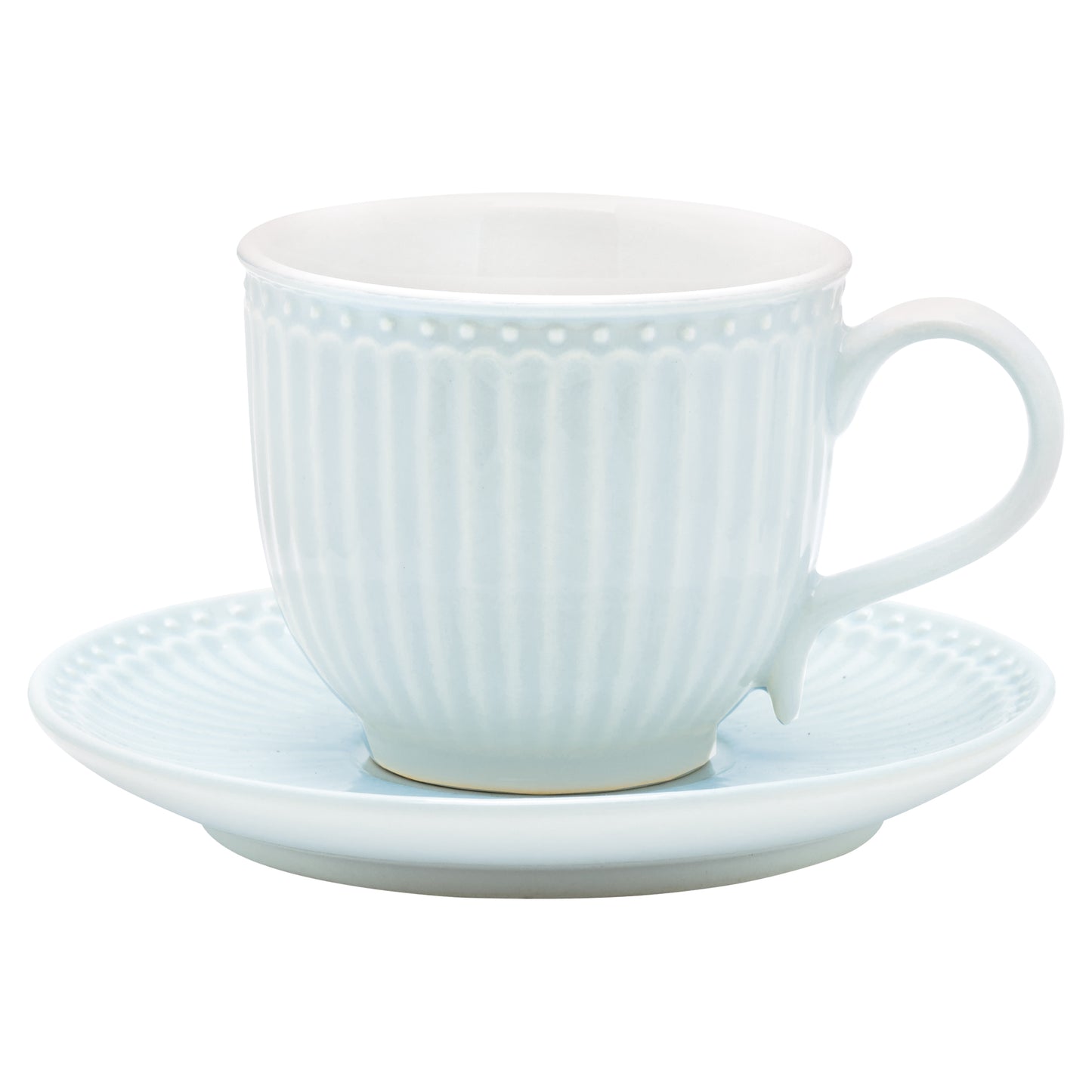 GreenGate - Set Tazza e Piattino Tè Pale Blue