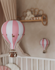 Super Balloon Mongolfiera S/M  colore white/powder pink