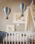 Super Balloon Mongolfiera S/M colore creamy/marine blue