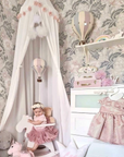 Super Balloon Mongolfiera S/M/L colore beige/mint grey/lilac