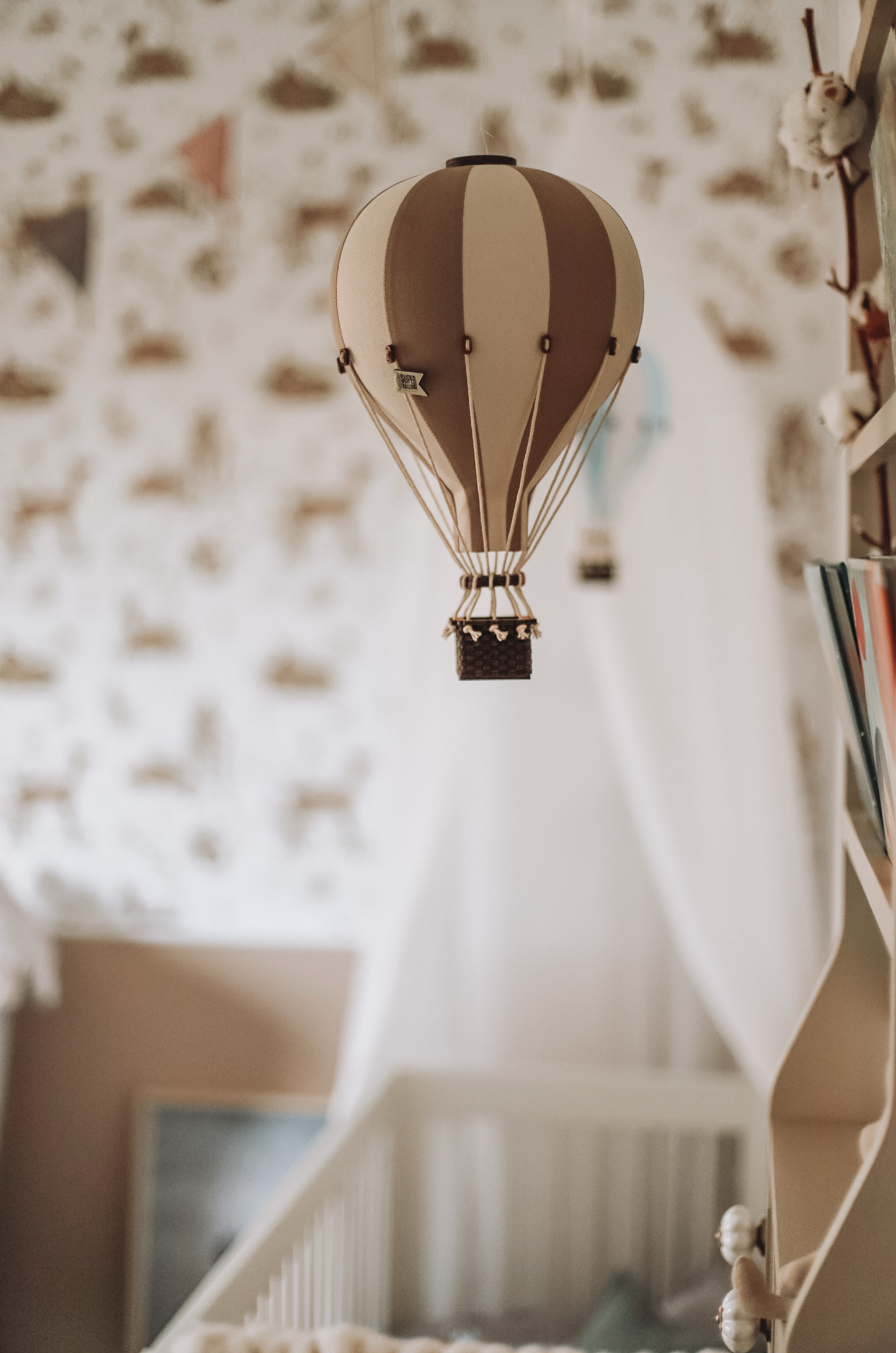 Super Balloon Mongolfiera S/M colore light brown/dark brown