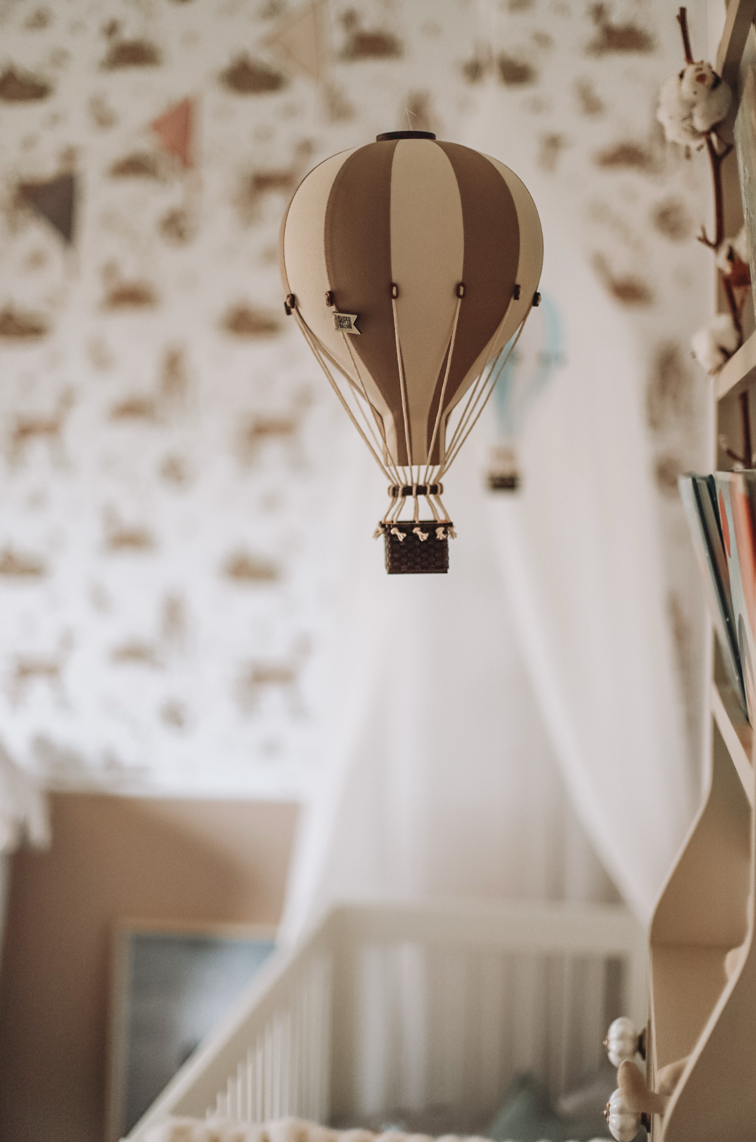 Super Balloon Mongolfiera S/M colore light brown/dark brown