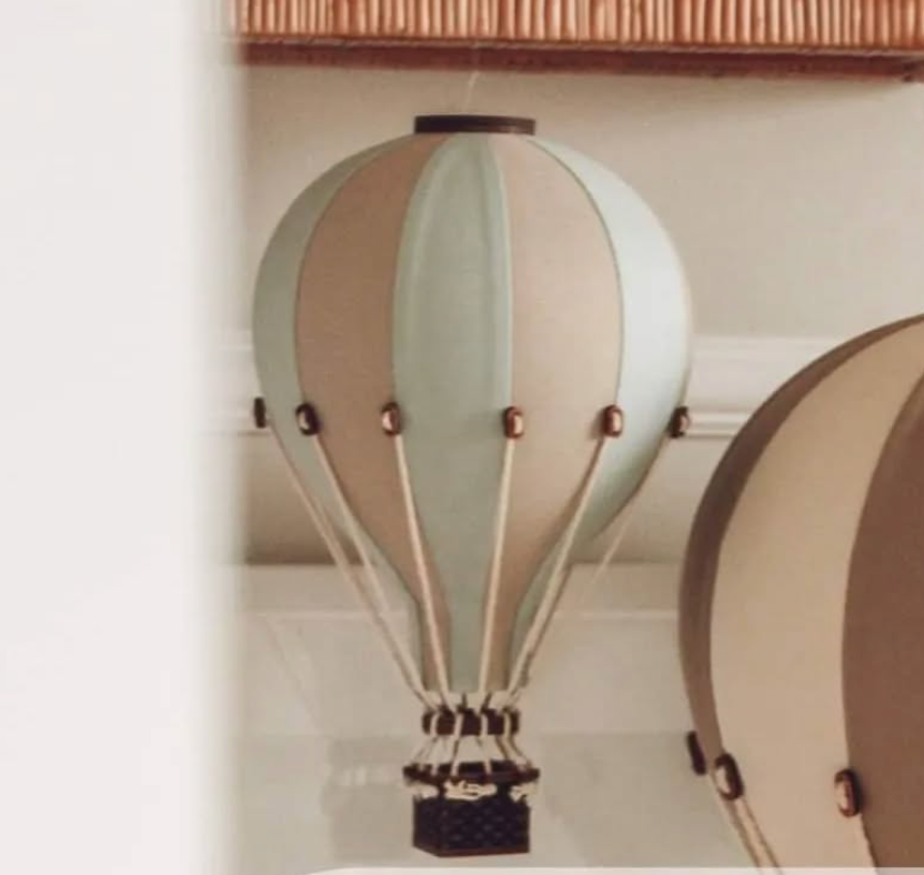 Super Balloon Mongolfiera S/M colore Beige/light blue