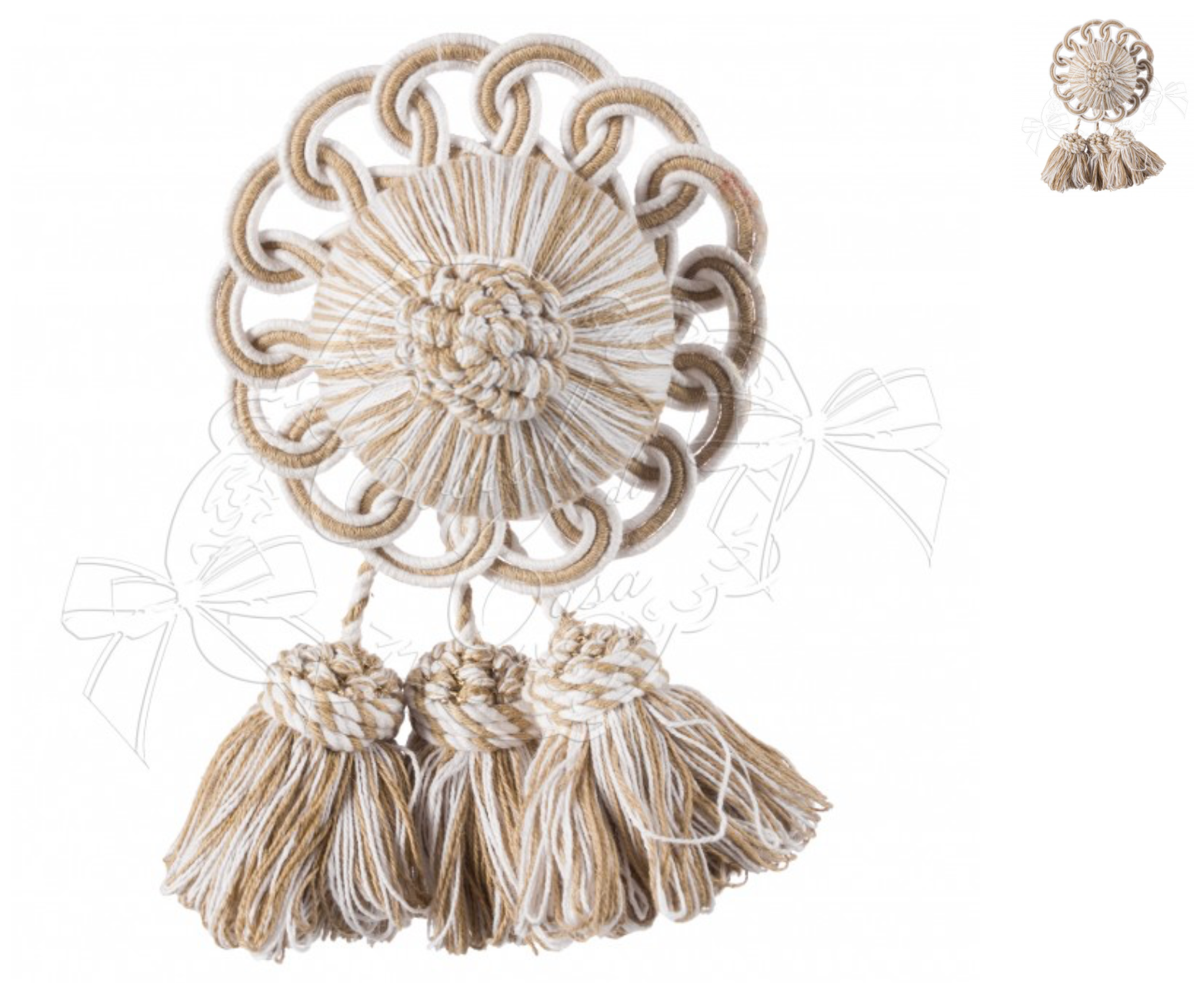 Coccole di Casa SET2 Nappette con calamita "Agnes"