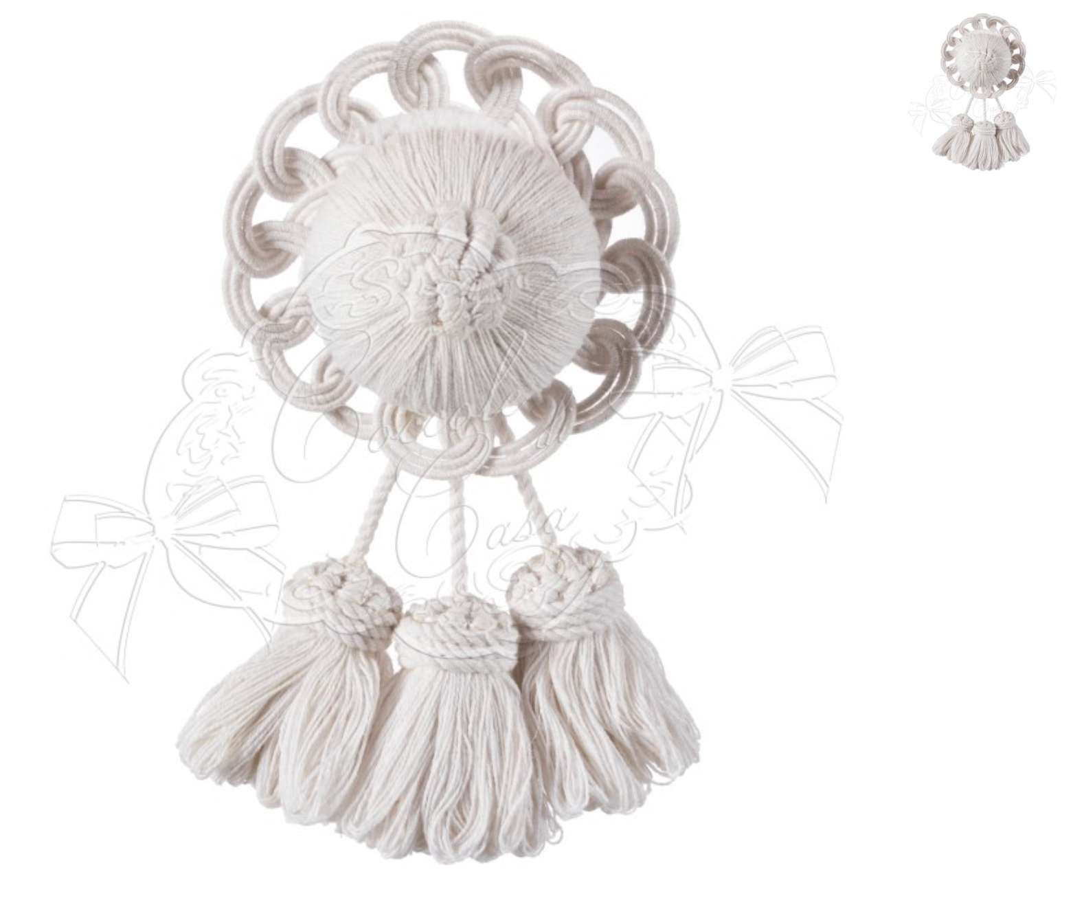 Coccole di Casa SET2 Nappette con calamita "Agnes"