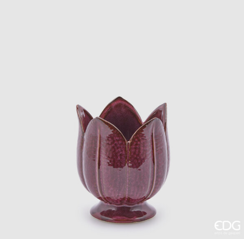 EDG Vaso Tulipano Freaky Purple