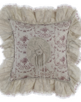 BLANC MARICLÒ - Cuscino serie Dentelle con Gala