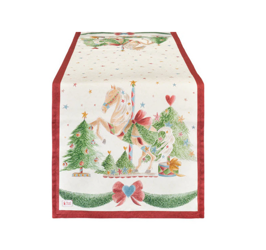 Nuvole di Stoffa - Runner La giostra di Amelie