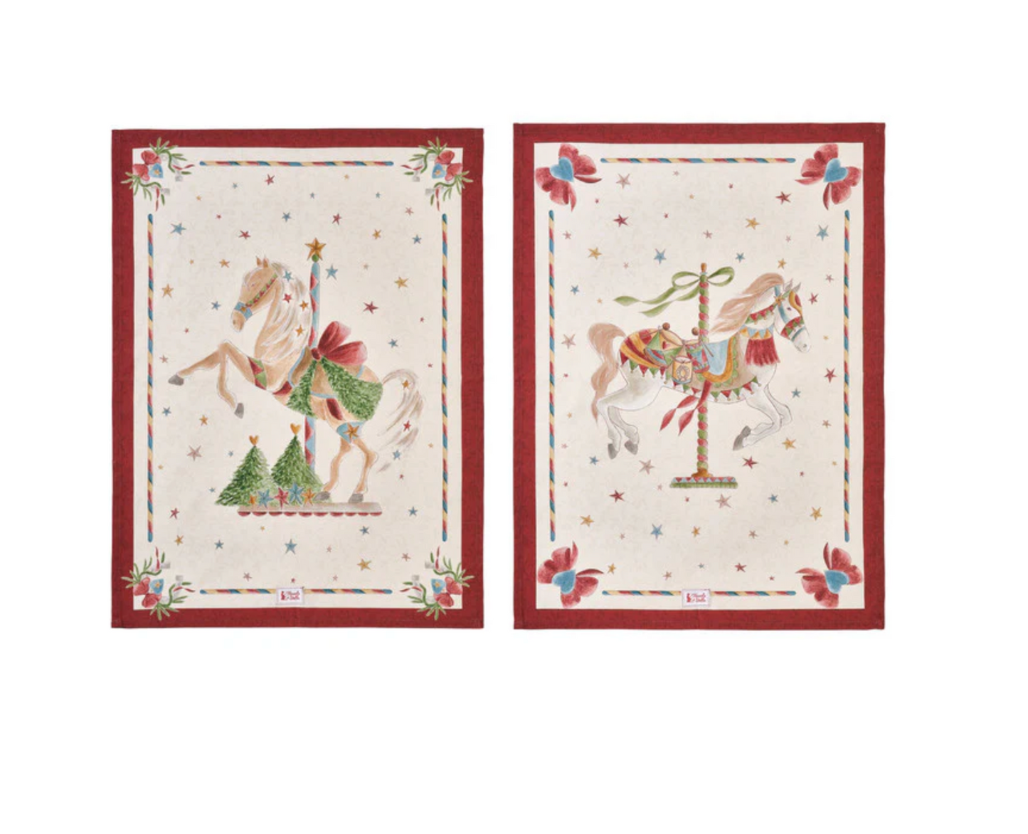 Nuvole di Stoffa - Strofinaccio La giostra di Amelie