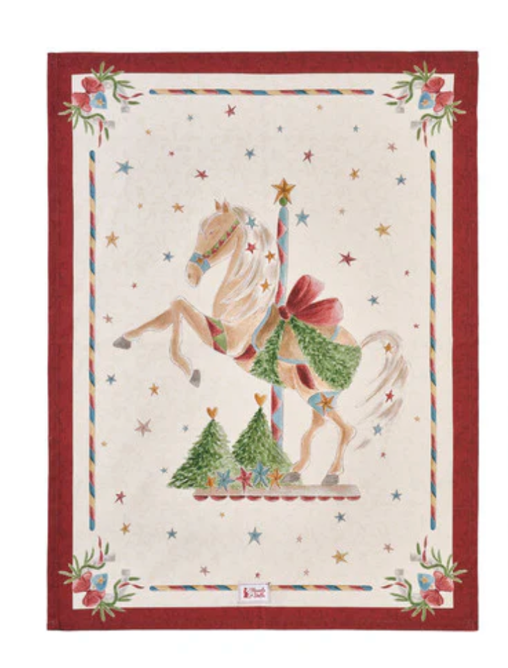 Nuvole di Stoffa - Strofinaccio La giostra di Amelie