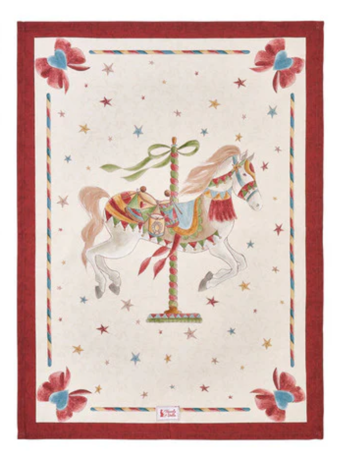 Nuvole di Stoffa - Strofinaccio La giostra di Amelie