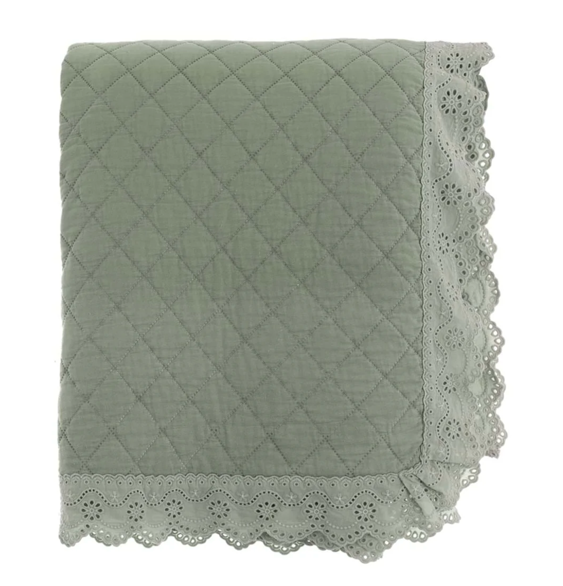 BLANC MARICLÒ - Trapunta Pizzo Collection