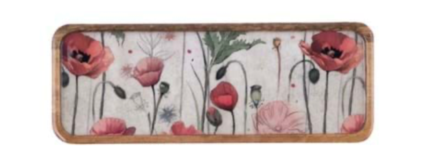 BLANC MARICLÒ - Vassoio Coquelicot 3 misure