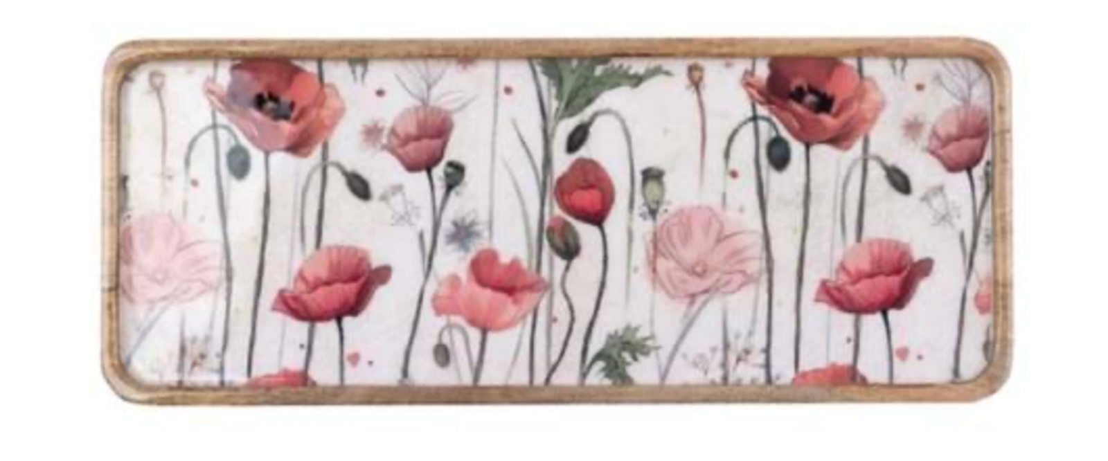 BLANC MARICLÒ - Vassoio Coquelicot 3 misure