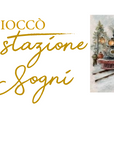 Tamburello natalizio La Stazione Dei Sogni – Madame Fioccò