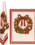 Nuvole di Stoffa - PLAID CHRISTMAS CON SCATOLA REGALO 3 VARIANTI