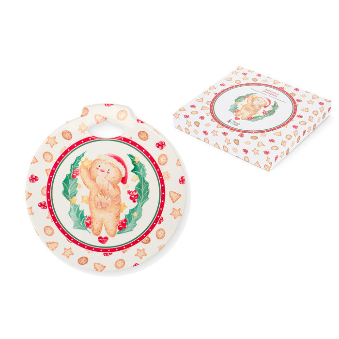 sottopentola omino pan di zenzero delicius christmas natale di nuvole di stoffa