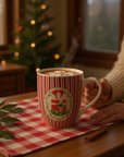 TAZZA NUVOLE DI STOFFA MAGIC NOEL 
ROSSA