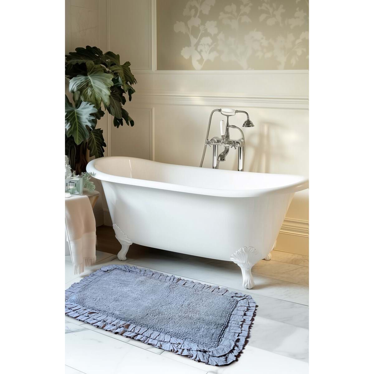 BLANC MARICLÒ Tappeto Bagno Chiaro