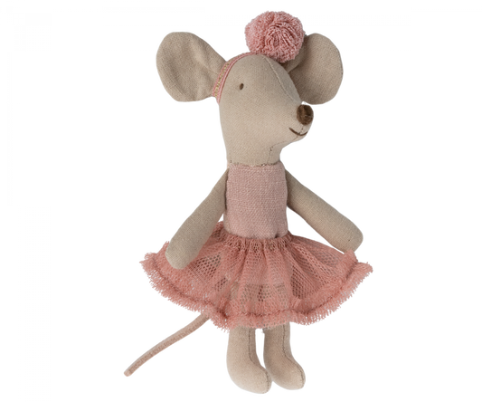 Maileg Topo Ballerina, Sorellina tutù rosa